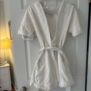 Boutique white romper